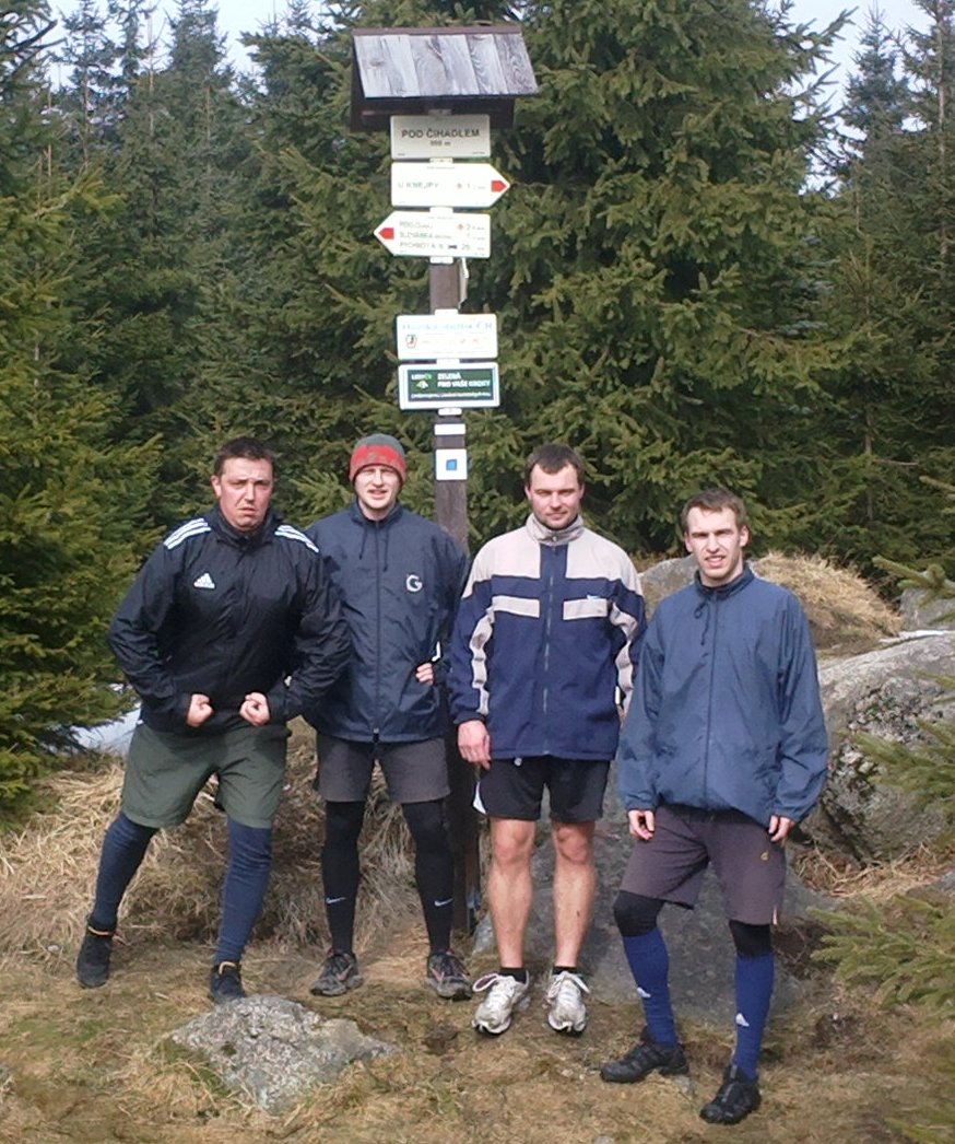 před náma už jen 6 km takže pohodička
